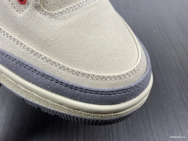 One Kick Retro Jordan Air DH7139-100 3 Muslin 0816